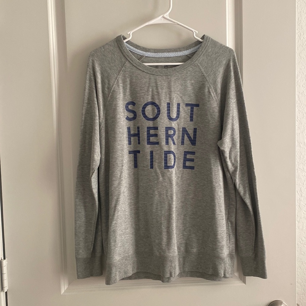 Southern tide grey pullover